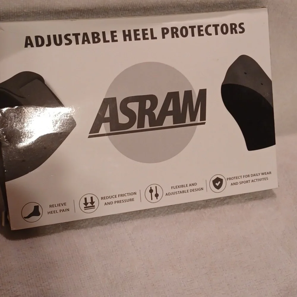 Men's Black Compression Sleeve for Foot Support Heel Protector